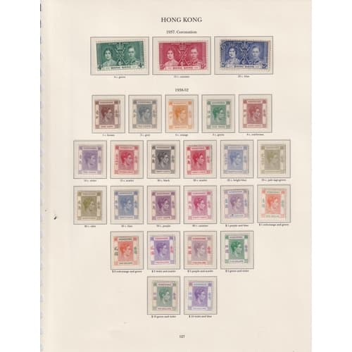 Extensive KGVI British Commonwealth Collection